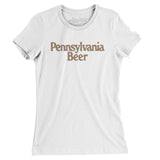 Pennsylvania Beer Women's T-Shirt-White-Allegiant Goods Co. Vintage Sports Apparel