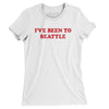 I've Been To Seattle Women's T-Shirt-White-Allegiant Goods Co. Vintage Sports Apparel