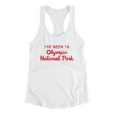 I've Been To Olympic National Park Women's Racerback Tank-Allegiant Goods Co. Vintage Sports Apparel
