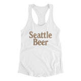 Seattle Beer Women's Racerback Tank-Allegiant Goods Co. Vintage Sports Apparel