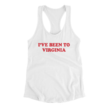 I've Been To Virginia Women's Racerback Tank-Allegiant Goods Co. Vintage Sports Apparel