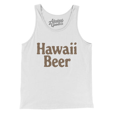 Hawaii Beer Men/Unisex Tank Top-Allegiant Goods Co. Vintage Sports Apparel