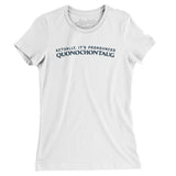Actually It's Pronounced Quonochontaug in White Color