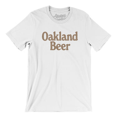 Oakland Beer Men/Unisex T-Shirt-Allegiant Goods Co. Vintage Sports Apparel
