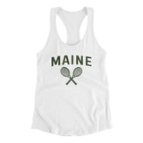 Maine Tennis in White Color