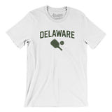 Delaware Pickleball Men/Unisex T-Shirt-White-Allegiant Goods Co. Vintage Sports Apparel