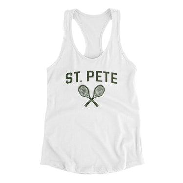 St. Pete Tennis in White Color