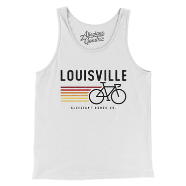 Louisville Cycling Men/Unisex Tank Top-Allegiant Goods Co. Vintage Sports Apparel