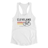 Cleveland Cycling Women's Racerback Tank-Allegiant Goods Co. Vintage Sports Apparel