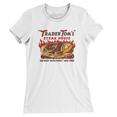Trader Tom's Steak House New York in White Color