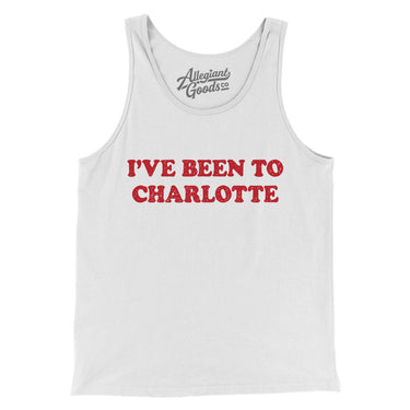 I've Been To Charlotte Men/Unisex Tank Top-Allegiant Goods Co. Vintage Sports Apparel