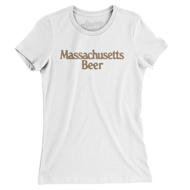 Massachusetts Beer Women's T-Shirt-Allegiant Goods Co. Vintage Sports Apparel