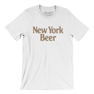 New York Beer Men/Unisex T-Shirt-Allegiant Goods Co. Vintage Sports Apparel