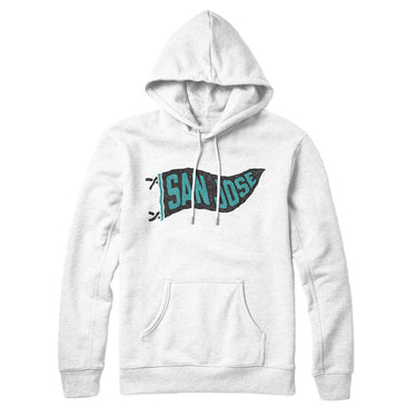 San Jose Pennant Hoodie-Allegiant Goods Co. Vintage Sports Apparel
