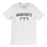 Massachusetts Cycling in White Color