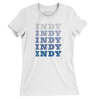 Indy Repeat Women's T-Shirt-Allegiant Goods Co. Vintage Sports Apparel