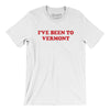 I've Been To Vermont Men/Unisex T-Shirt-White-Allegiant Goods Co. Vintage Sports Apparel