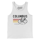 Columbus Cycling Men/Unisex Tank Top-Allegiant Goods Co. Vintage Sports Apparel