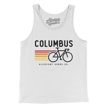 Columbus Cycling Men/Unisex Tank Top-Allegiant Goods Co. Vintage Sports Apparel