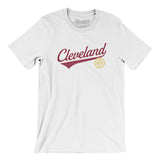 Cleveland Vintage Script Men/Unisex T-Shirt-Allegiant Goods Co. Vintage Sports Apparel