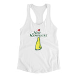 New Hampshire Golf Women's Racerback Tank-Allegiant Goods Co. Vintage Sports Apparel