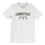 Connecticut Cycling Men/Unisex T-Shirt-White-Allegiant Goods Co. Vintage Sports Apparel
