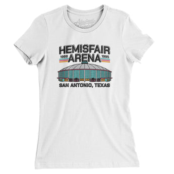 Hemisfair Arena Women's T-Shirt-Allegiant Goods Co. Vintage Sports Apparel
