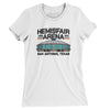 Hemisfair Arena Women's T-Shirt-White-Allegiant Goods Co. Vintage Sports Apparel