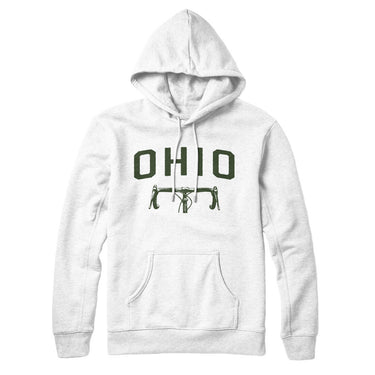 Ohio Cycling Hoodie-White-Allegiant Goods Co. Vintage Sports Apparel