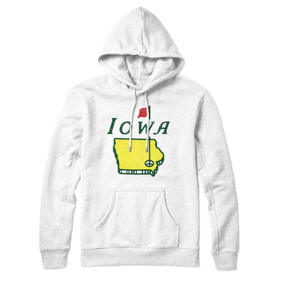 Iowa Golf Hoodie-White-Allegiant Goods Co. Vintage Sports Apparel