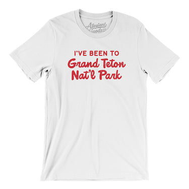 I've Been To Grand Teton National Park Men/Unisex T-Shirt-Allegiant Goods Co. Vintage Sports Apparel