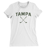 Tampa Golf Women's T-Shirt-White-Allegiant Goods Co. Vintage Sports Apparel
