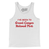 I've Been To Grand Canyon National Park Men/Unisex Tank Top-White-Allegiant Goods Co. Vintage Sports Apparel