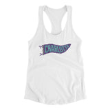 Charlotte Pennant Women's Racerback Tank-Allegiant Goods Co. Vintage Sports Apparel