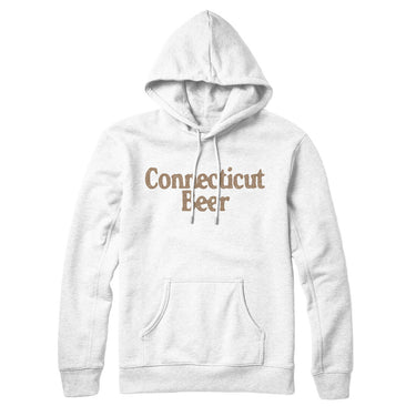 Connecticut Beer Hoodie-Allegiant Goods Co. Vintage Sports Apparel