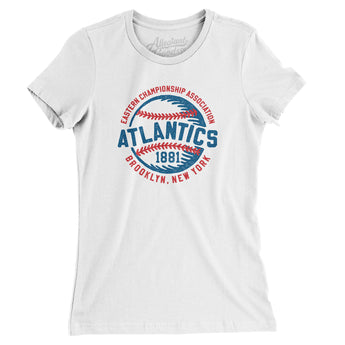 Brooklyn Atlantics Women's T-Shirt-Allegiant Goods Co. Vintage Sports Apparel