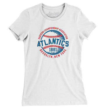 Brooklyn Atlantics Women's T-Shirt-Allegiant Goods Co. Vintage Sports Apparel