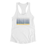 Morgantown Repeat Women's Racerback Tank-Allegiant Goods Co. Vintage Sports Apparel