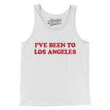 I've Been To Los Angeles Men/Unisex Tank Top-Allegiant Goods Co. Vintage Sports Apparel