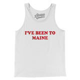 I've Been To Maine Men/Unisex Tank Top-Allegiant Goods Co. Vintage Sports Apparel