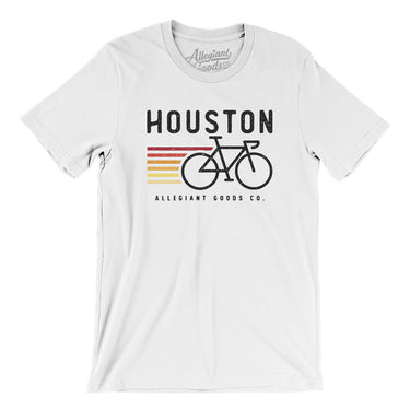 Houston Cycling Men/Unisex T-Shirt-Allegiant Goods Co. Vintage Sports Apparel