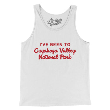 I've Been To Cuyahoga Valley National Park Men/Unisex Tank Top-Allegiant Goods Co. Vintage Sports Apparel