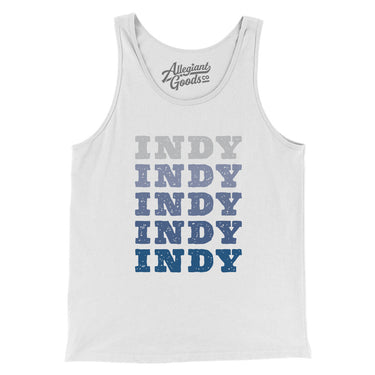 Indy Repeat Men/Unisex Tank Top-Allegiant Goods Co. Vintage Sports Apparel