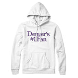 Denver's Number 1 Fan Hoodie-Allegiant Goods Co. Vintage Sports Apparel