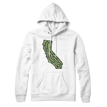 California Golf Course Hoodie-White-Allegiant Goods Co. Vintage Sports Apparel