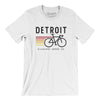 Detroit Cycling Men/Unisex T-Shirt-White-Allegiant Goods Co. Vintage Sports Apparel