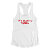 I've Been To Tampa Women's Racerback Tank-Allegiant Goods Co. Vintage Sports Apparel