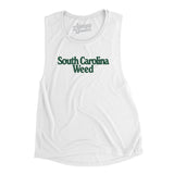 South Carolina Weed Women's Flowey Scoopneck Muscle Tank-Allegiant Goods Co. Vintage Sports Apparel