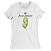 New Jersey Golf Women's T-Shirt-White-Allegiant Goods Co. Vintage Sports Apparel