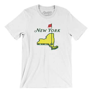 New York Golf Men/Unisex T-Shirt-Allegiant Goods Co. Vintage Sports Apparel